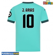 Wolves Jhon Arias #10 Auswärtstrikot 2025-26 Kurzarm